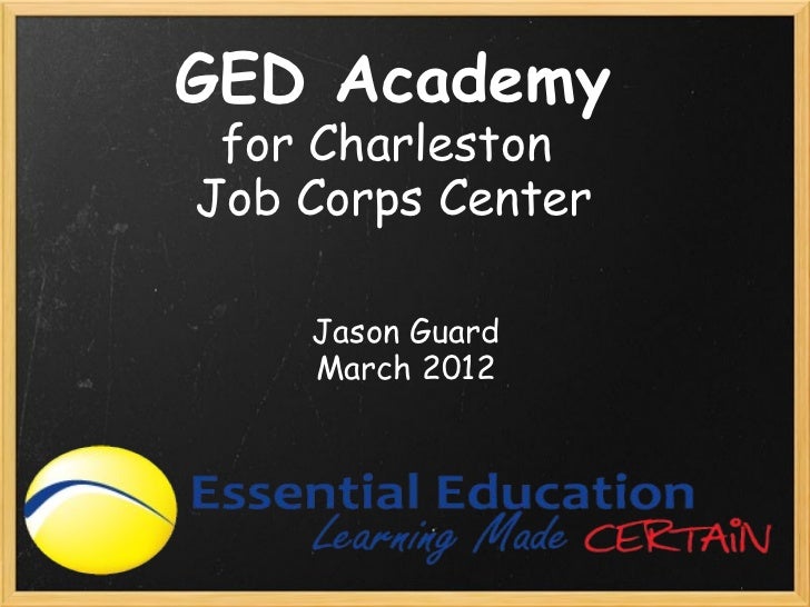 Ged Academy For Job Corps Ged Academy For Job Corps