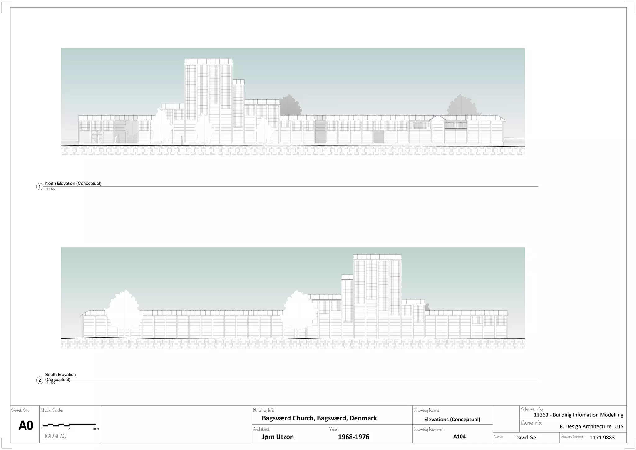 Bagsvaerd Church - Revit Model 2 | PDF
