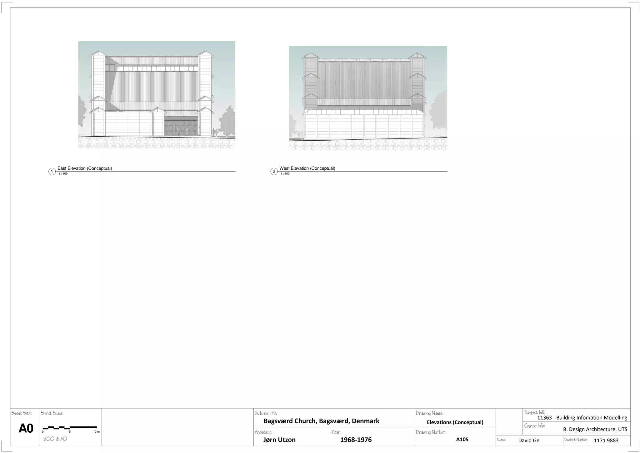 Bagsvaerd Church - Revit Model 2 | PDF