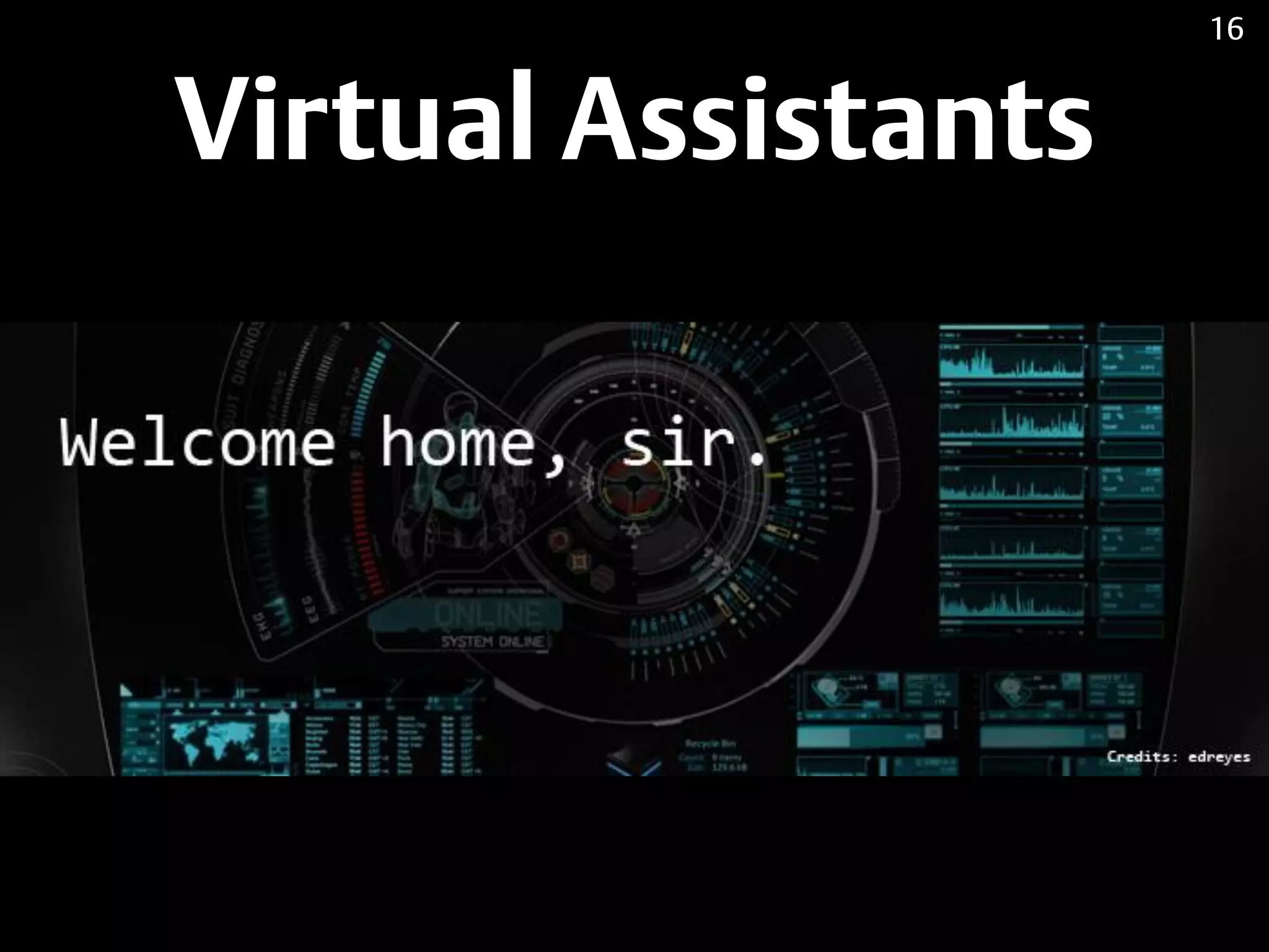 Virtual Assistants
16
 