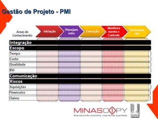 Gestão de Projeto - PMI
 
