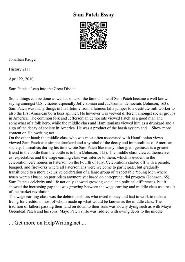 Ged Essay Questions Examples | PDF
