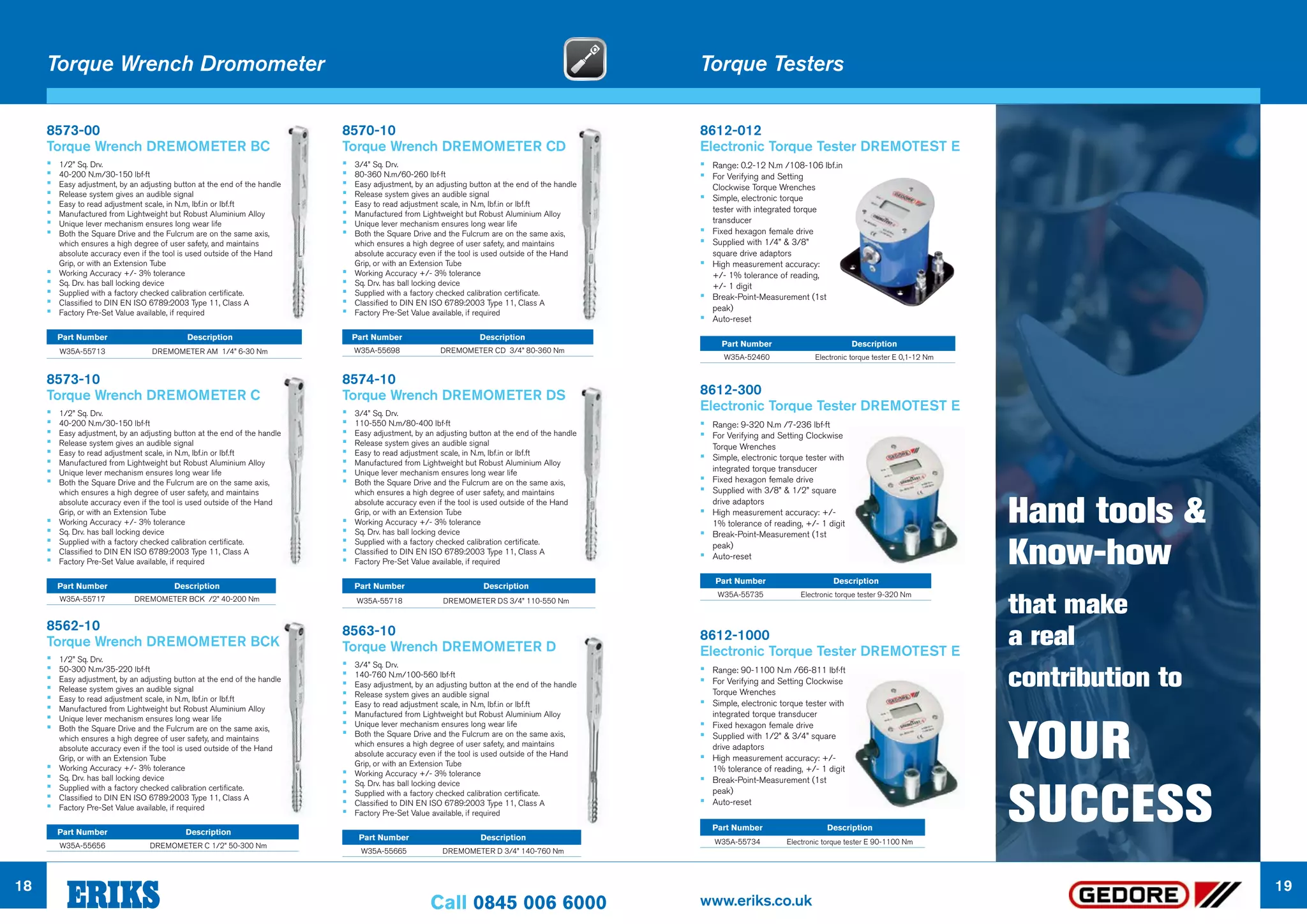 Gedore Tools For Life | PDF