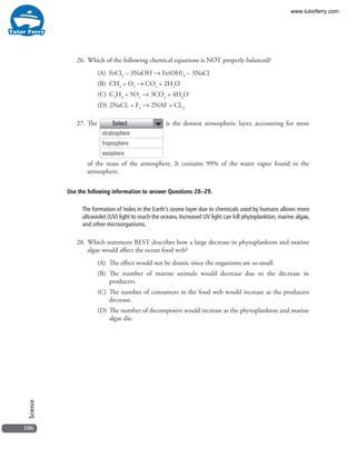 Ged Science Test | PDF