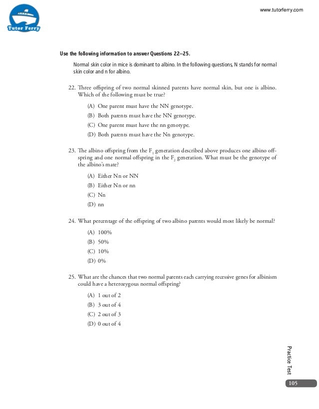 Ged Science Test