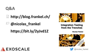 @nicolas_frankel
Q&A
http://blog.frankel.ch/
@nicolas_frankel
https://bit.ly/2yJvd1Z
 