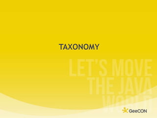TAXONOMY<br />