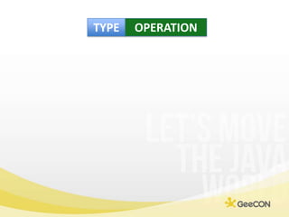TYPE<br />OPERATION<br />