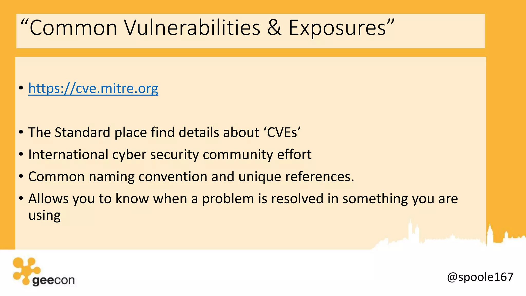 Geecon 2017 Anatomy of Java Vulnerabilities | PPT