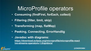 Micro Profiling Reactive features of MicroProfile you need to learn | PDF