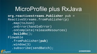 Reactive features of MicroProfile you need to learn | PDF