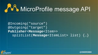Reactive features of MicroProfile you need to learn | PDF