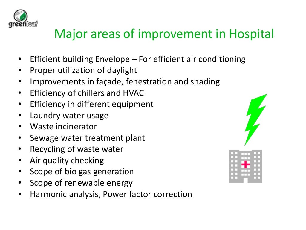 Energy Efficiency for Hospitals