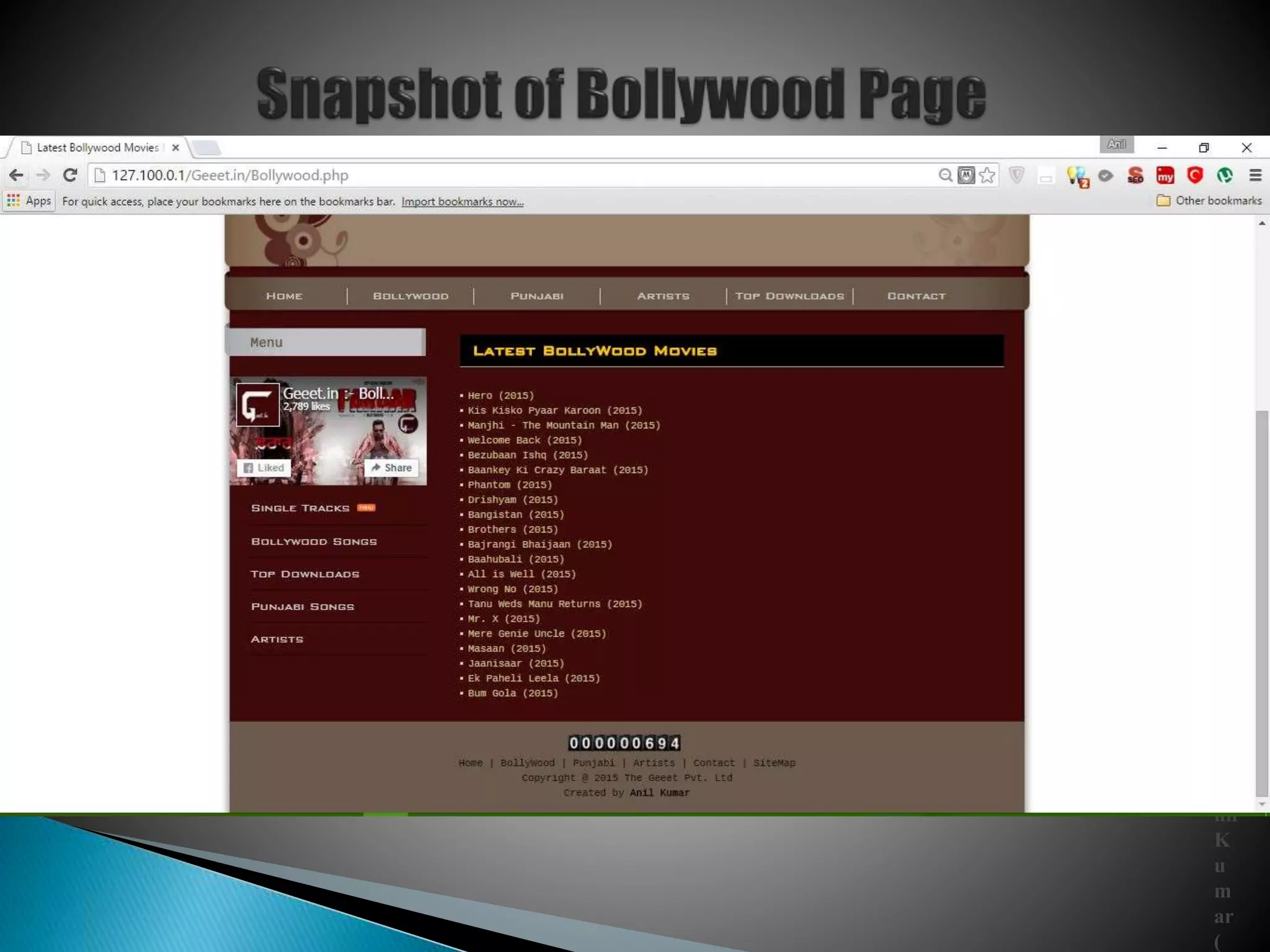 Html and css presentation | PPTX image.