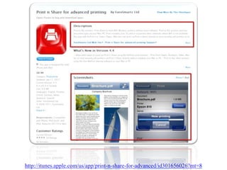 http://itunes.apple.com/us/app/print-n-share-for-advanced/id301656026?mt=8
 