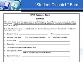 “ Student Dispatch” Form 