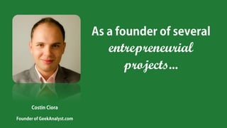 entrepreneurial
projects
 