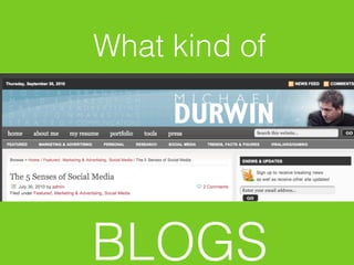 What kind of




BLOGS
 