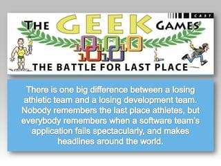 2012 Geek Games CAST