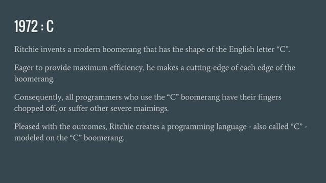 Geek Night 16.0 - Evolution of Programming Languages | PPT