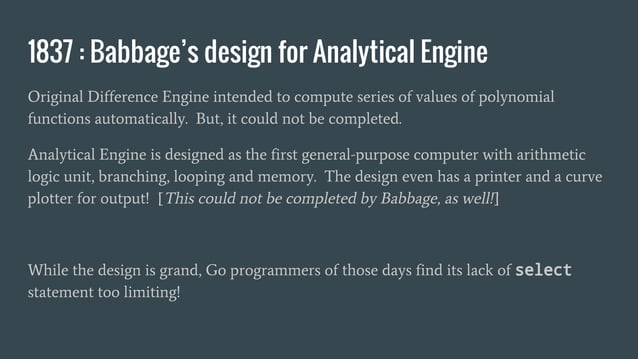 Geek Night 16.0 - Evolution of Programming Languages | PPT