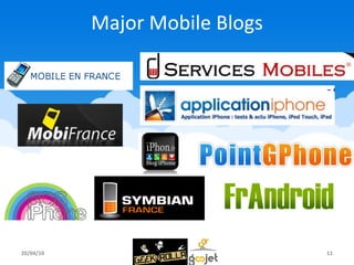 Major Mobile Blogs 20/04/10 
