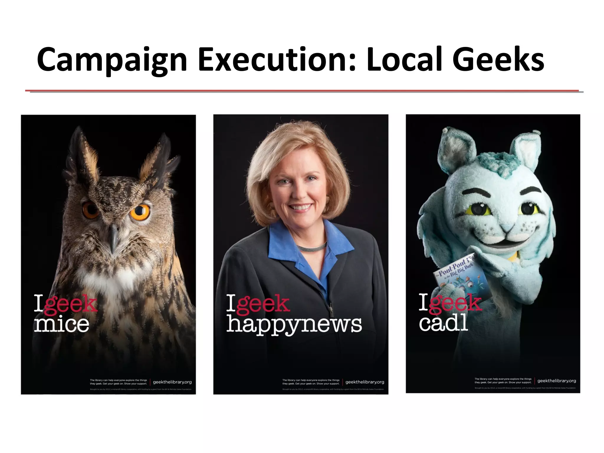 Campaign Execution: Local Geeks
 
