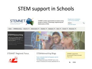 STEM support in Schools
 