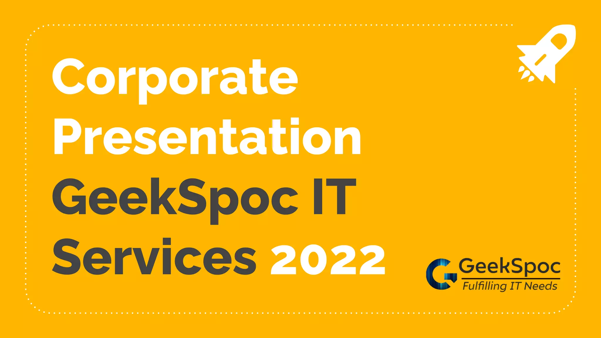 GeekSpoc Presentation 2022 pptx geekspoc-presentation-2022-pptx