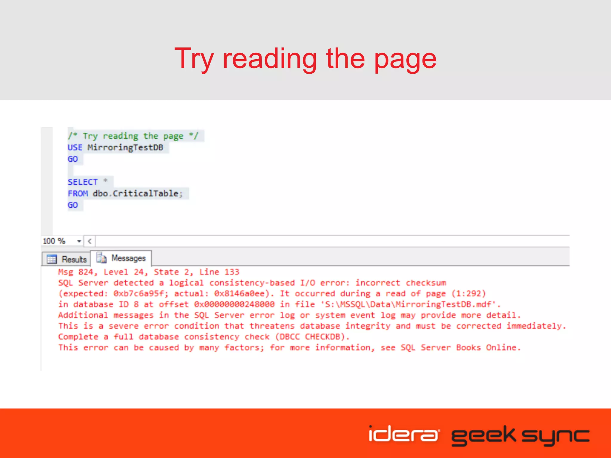 Try reading the page 