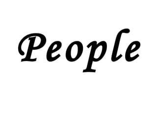 People 