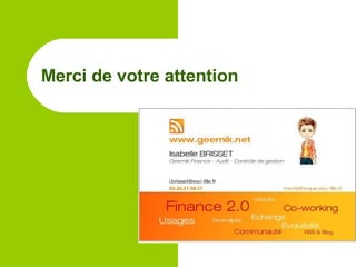 Merci de votre attention 