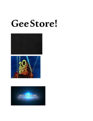 GeeStore!
 