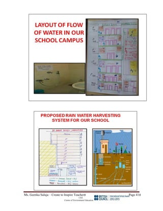 Ms. Geetika Saluja – Create to Inspire Teacher Page 41
CEE
Centre of Environment Education
 