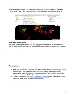 Application of Google Earth Engine in Open NAPs | PDF