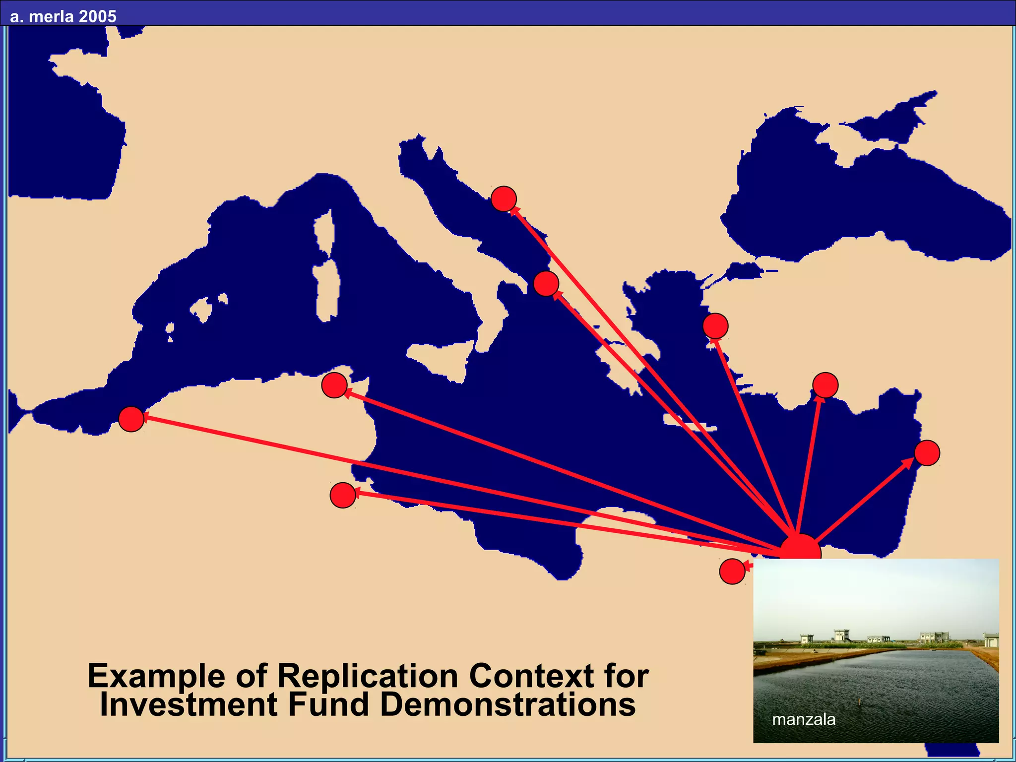 Example of Replication Context for
Investment Fund Demonstrations
a. merla 2005
manzala
 