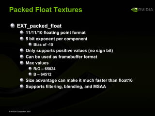 GeForce 8800 OpenGL Extensions