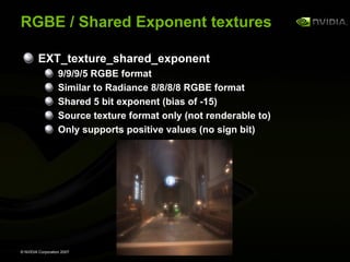 GeForce 8800 OpenGL Extensions