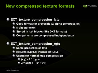 GeForce 8800 OpenGL Extensions