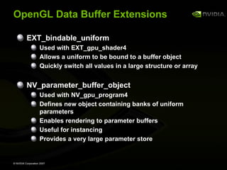 GeForce 8800 OpenGL Extensions