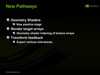 GeForce 8800 OpenGL Extensions
