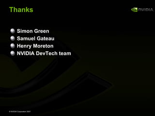 GeForce 8800 OpenGL Extensions