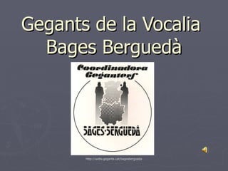 Gegants de la Vocalia  Bages Berguedà Gm68T2p 