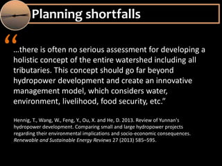 Mekong: The Challenges of Scale