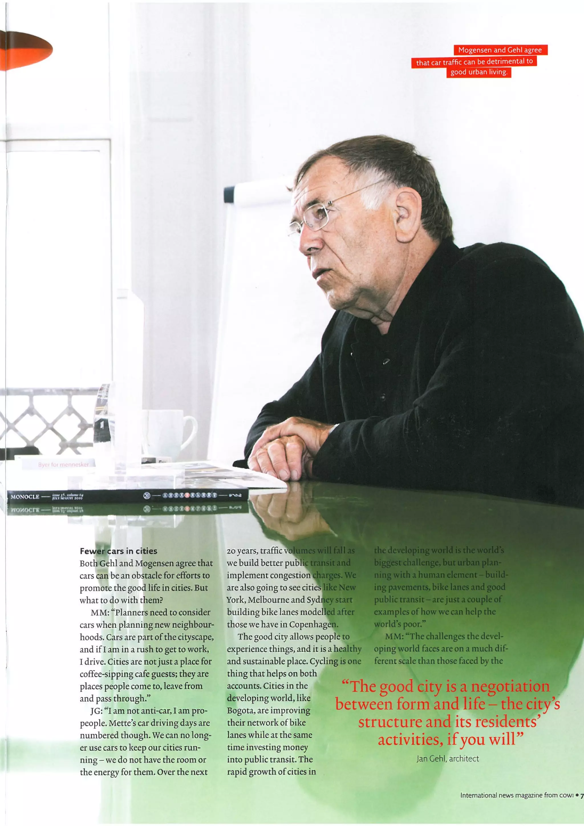 Gehl feature article from cowis magazine