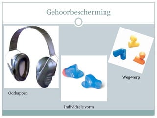 GehoorbeschermingWeg-werpOorkappen Individuele vorm