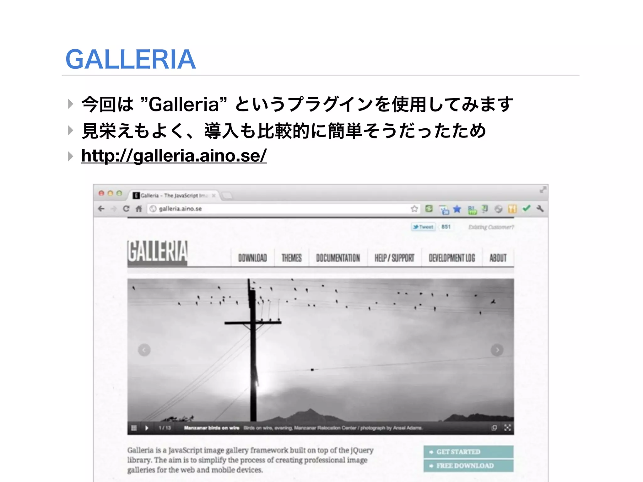‣
‣
‣ http://galleria.aino.se/
 