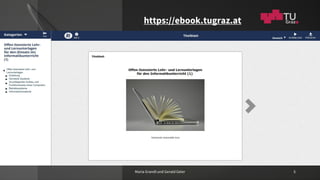 Maria Grandl und Gerald Geier 5
https://ebook.tugraz.at
 