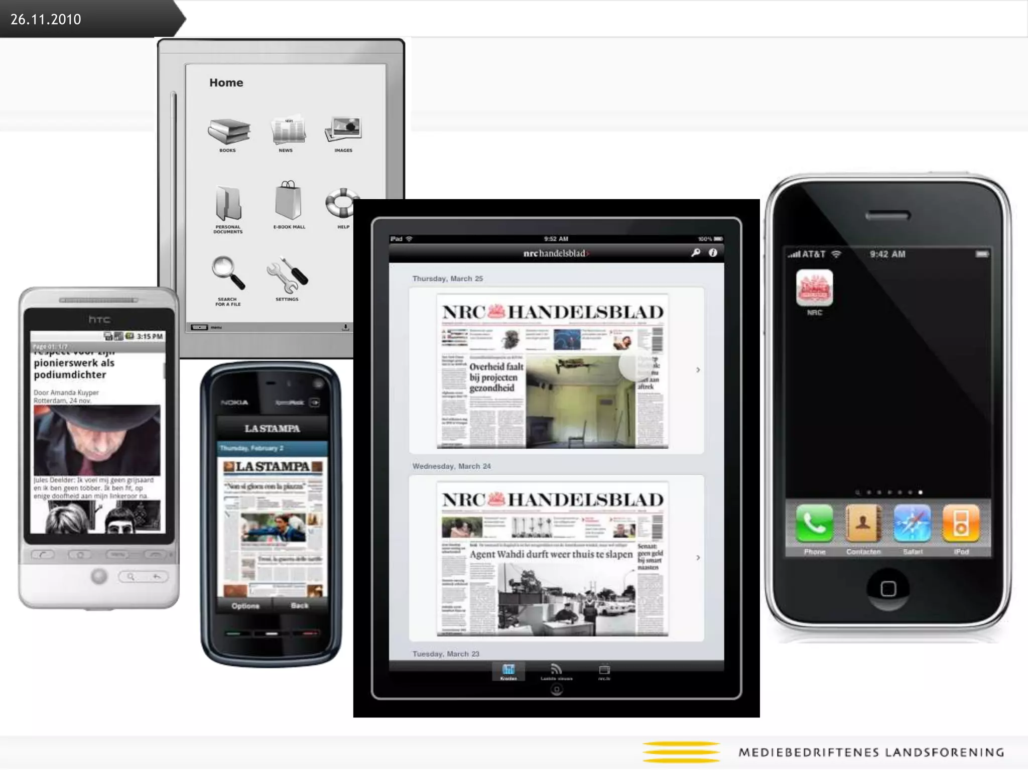 Går mot en journalistisk produksjon for alle formater26.11.2010