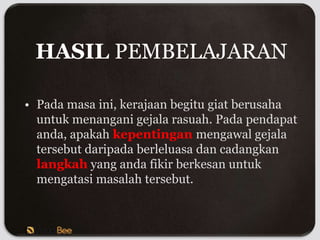 Gejala rasuah | PPTX